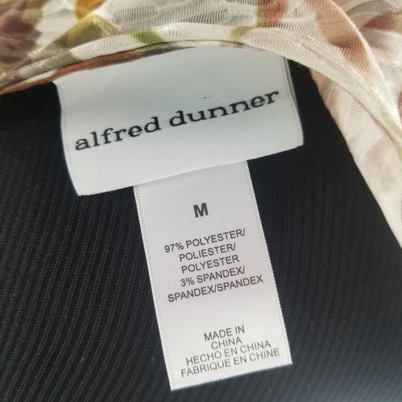 🌵 Alfred Dunner Beaded Tunic Top sz M - Picture 6 of 6